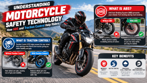 How ABS and Traction Control Improve Motorcycle Safety
